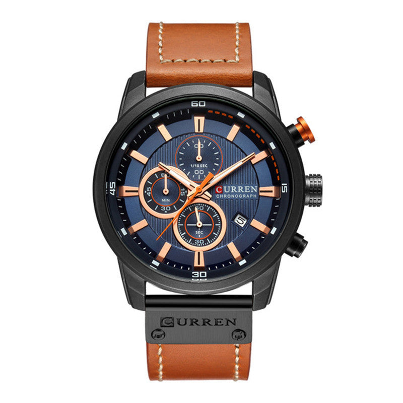 CURREN 8291 — montre de luxe décontractée pour hommes - emandji