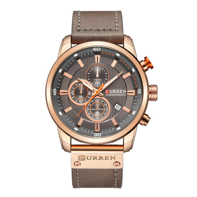 CURREN 8291 — montre de luxe décontractée pour hommes - emandji