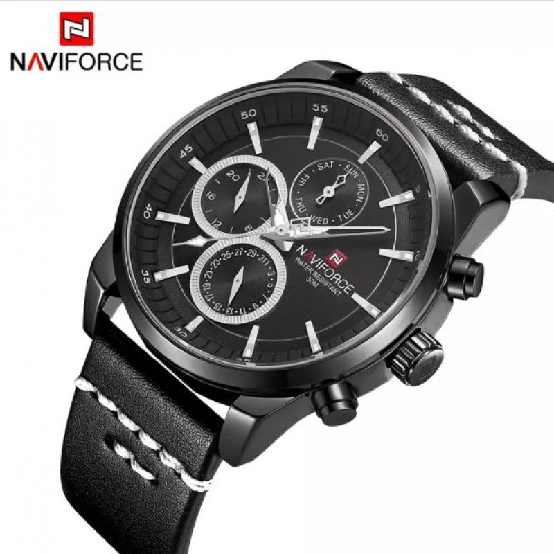 NAVIFORCE 9148 — montre de luxe tendance pour hommes - emandji